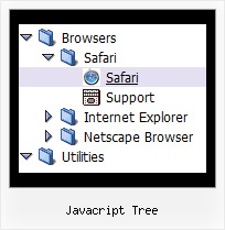 Javacript Tree Tree Expanding Menu Across Frame