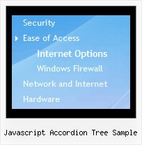 Javascript Accordion Tree Sample Tree Multiple Jump Menu