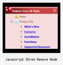 Javascript Dtree Remove Node Tree Form Dropdown