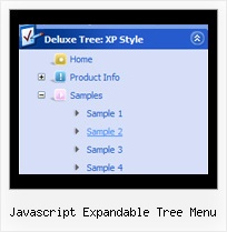 Javascript Expandable Tree Menu Quick Menu Tree