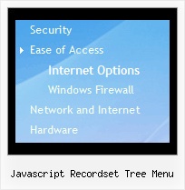 Javascript Recordset Tree Menu Menu Tree View Download