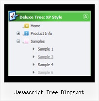 Javascript Tree Blogspot Javascript Tree Menu