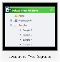 Javascript Tree Degrades Collapsible Menus Samples Dhtml Tree