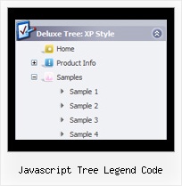 Javascript Tree Legend Code Tree Collapsible Menu
