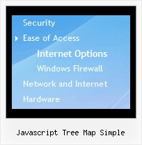 Javascript Tree Map Simple Tree Pull Down