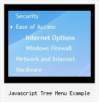 Javascript Tree Menu Example Horizontal Drop Down Menus Tree