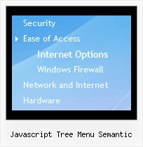 Javascript Tree Menu Semantic Tree Vertical Menu Bar