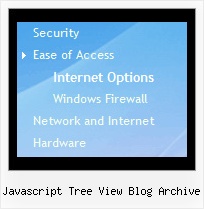 Javascript Tree View Blog Archive Tree Collapse Menus