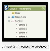 Javascript Treemenu Httprequest Menu Select Tree