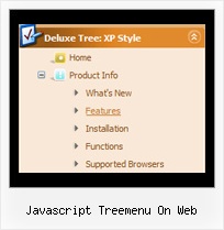 Javascript Treemenu On Web Tree Navbar Vertical