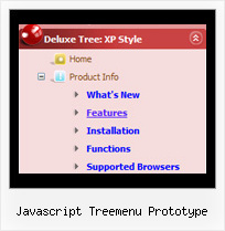Javascript Treemenu Prototype Menu Html Tree