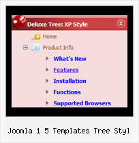 Joomla 1 5 Templates Tree Styl Tree Link Drop Down Box