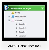 Jquery Simple Tree Menu Category Menu Tree