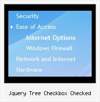 Jquery Tree Checkbox Checked Tree Menu Pull Down