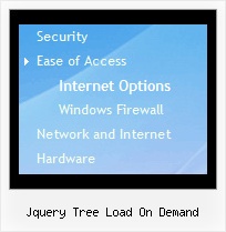 Jquery Tree Load On Demand Tree Menu Rollover Sample