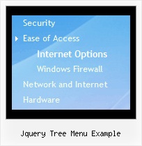 Jquery Tree Menu Example Menu Tree Relative Position