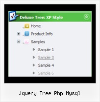 Jquery Tree Php Mysql Tree Xp Style Dropdown