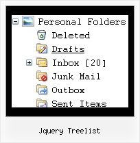 Jquery Treelist Tree Menu Style Windows
