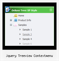 Jquery Treeview Contextmenu Floating Menu Tree