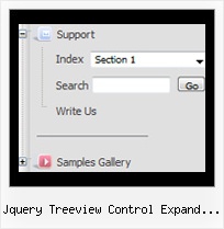 Jquery Treeview Control Expand Method Animated Tree Menu Sample