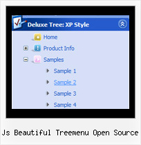 Js Beautiful Treemenu Open Source Tree Drop Down Menu Transparent