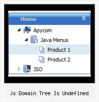 Js Domain Tree Is Undefined Tree Menu Scroll