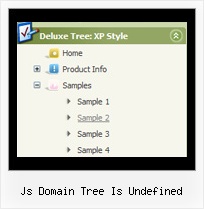 Js Domain Tree Is Undefined Javascript Tree Collapsible Menu