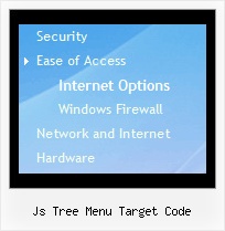Js Tree Menu Target Code Scroll Javascript Tree