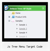 Js Tree Menu Target Code Dynamic Menu Tree Sample Tutorial