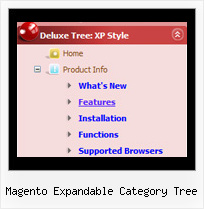 Magento Expandable Category Tree Tree Html Menu Examples