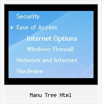 Manu Tree Html Html Tree Popup Menu