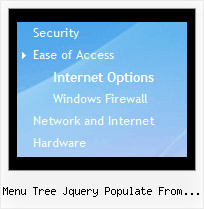 Menu Tree Jquery Populate From Database Hide Menubar Tree