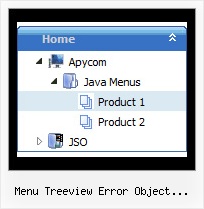 Menu Treeview Error Object Expected Drag And Drop Links Tree