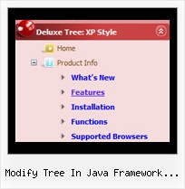 Modify Tree In Java Framework Javascript Tree Navigation Menu Tutorial
