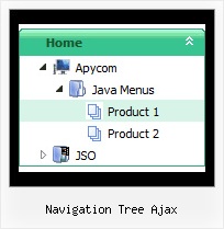 Navigation Tree Ajax Create Vertical Menubar Tree