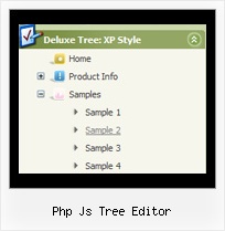 Tree Menu Samples Php Js Tree Editor Php Js Tree Editor Menu Creator Tree
