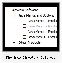 Php Tree Directory Collapse Changing Menu Tree To Horizontal
