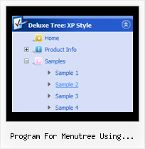 Program For Menutree Using Javascript Tree Menu Samples