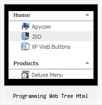 Programming Web Tree Html Menu Horizontal Tree