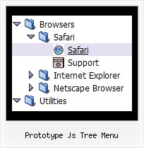 Prototype Js Tree Menu Javascript Menu Trees