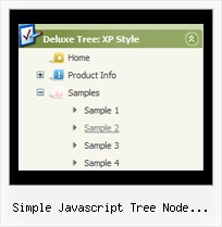 Simple Javascript Tree Node Examples Tree Menu Deroulant
