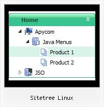 Sitetree Linux Tree Scrolling Menu