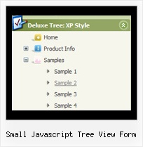 Small Javascript Tree View Form Examples Of Tree Html Codes