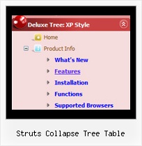 Struts Collapse Tree Table Dhtml Scrolling Menu Rollover Tree