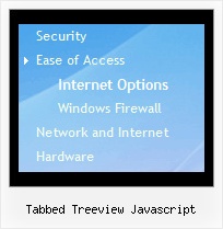 Tabbed Treeview Javascript Tree Create Popup