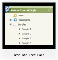 Template Tree Maps Tree Vertical Drop Down Menu