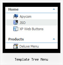 Template Tree Menu Javascript Tree Popupmenu