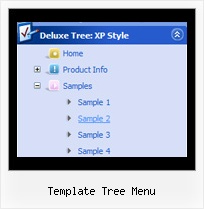 Template Tree Menu Transparent Javascript Tree