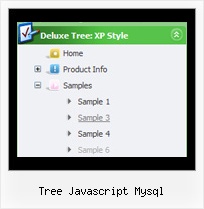 Tree Javascript Mysql Code Source Menu Dynamique Tree