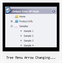 Tree Menu Arrow Changing Javascript Tree Menue